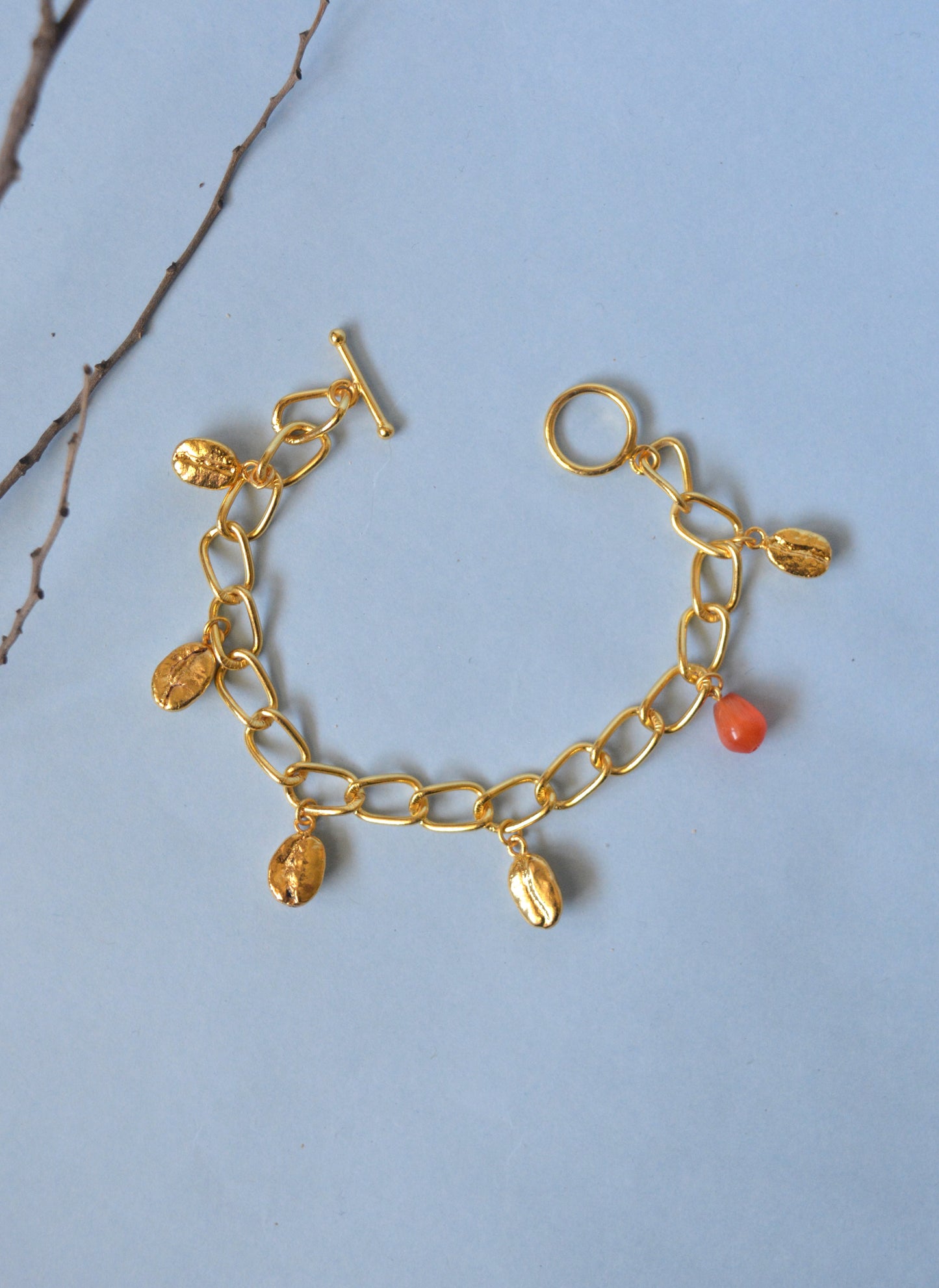 Coffee Cherry Bracelet