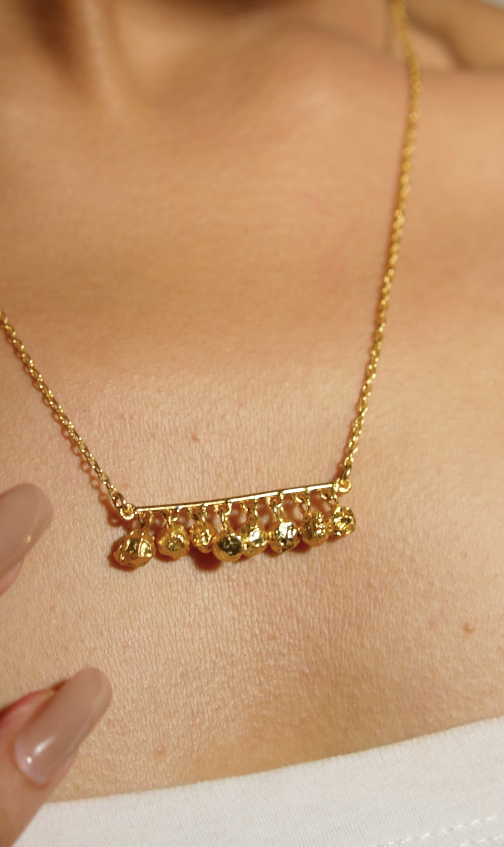 Black Gold Neckpiece