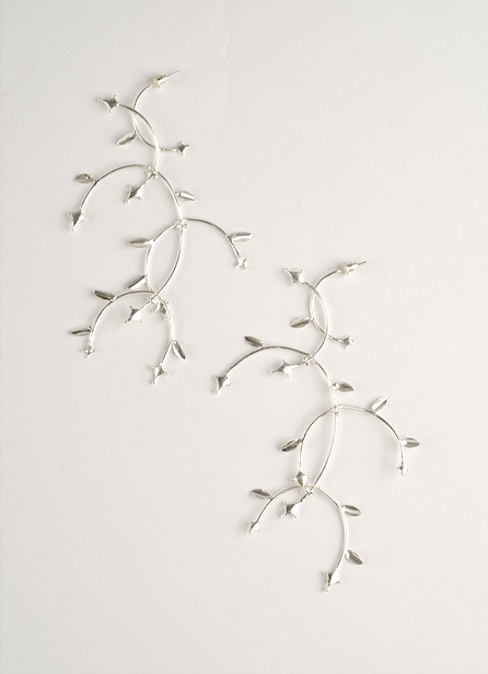 Meadow Earrings Silver