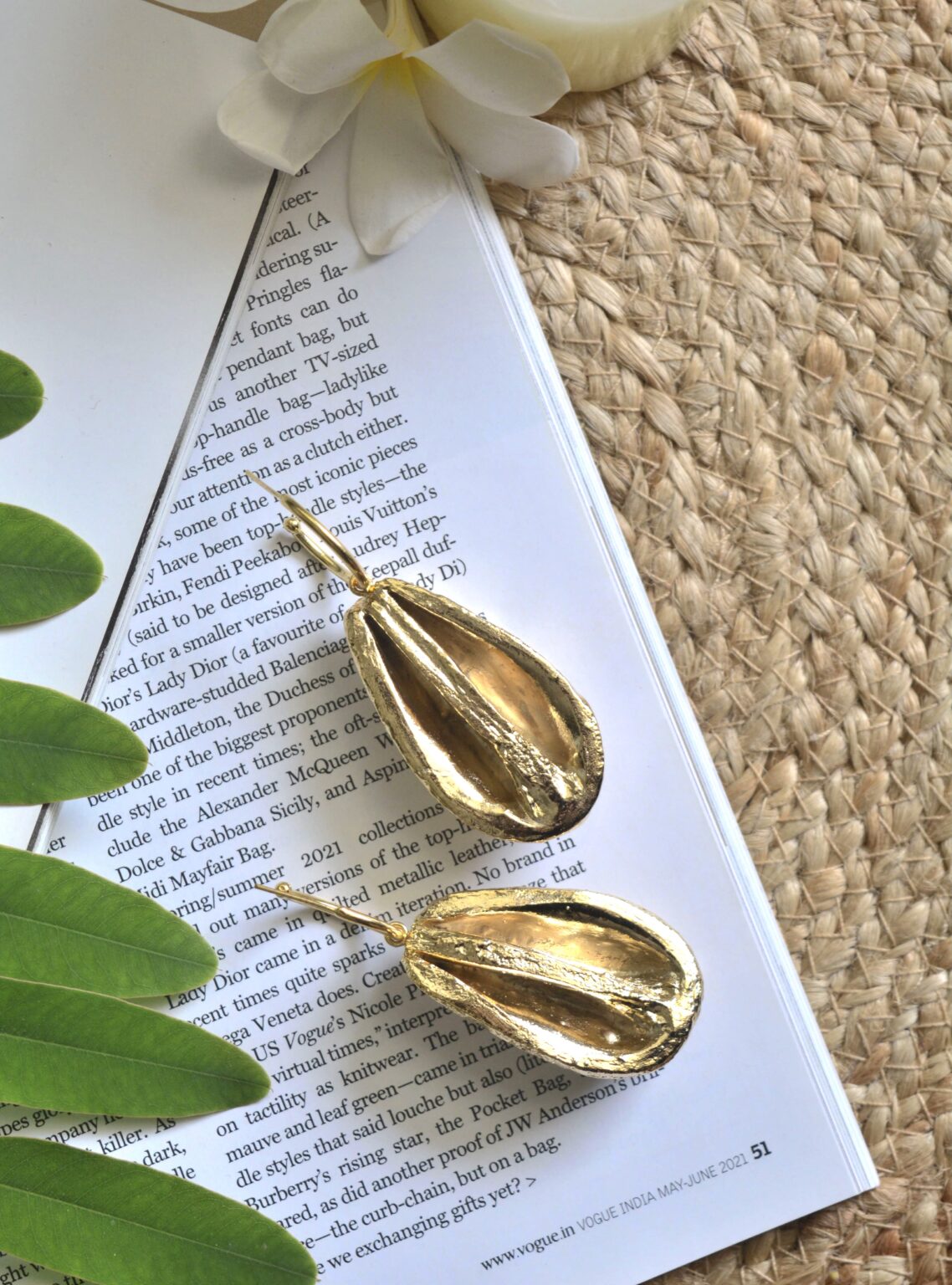 Weaver's Beam Earrings