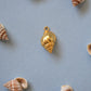 Dove Shell Charm - Gold
