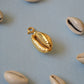 Cowrie Shell Charm - Gold