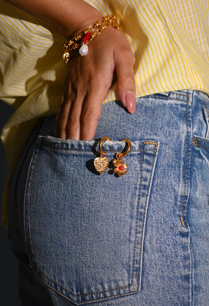Retro Love Earrings