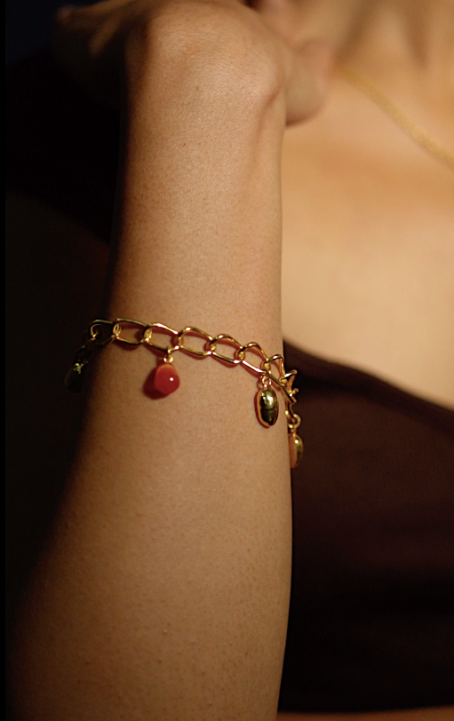 Coffee Cherry Bracelet