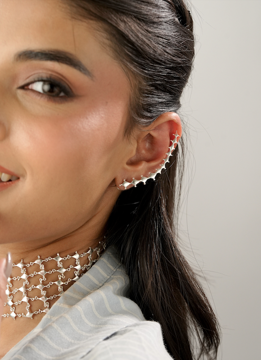 Sage Earrings Silver
