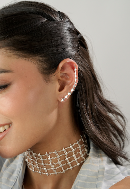 Sage Earrings Silver