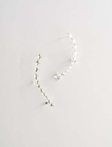 Sage Earrings Silver