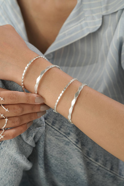 Sakura Bracelet Silver