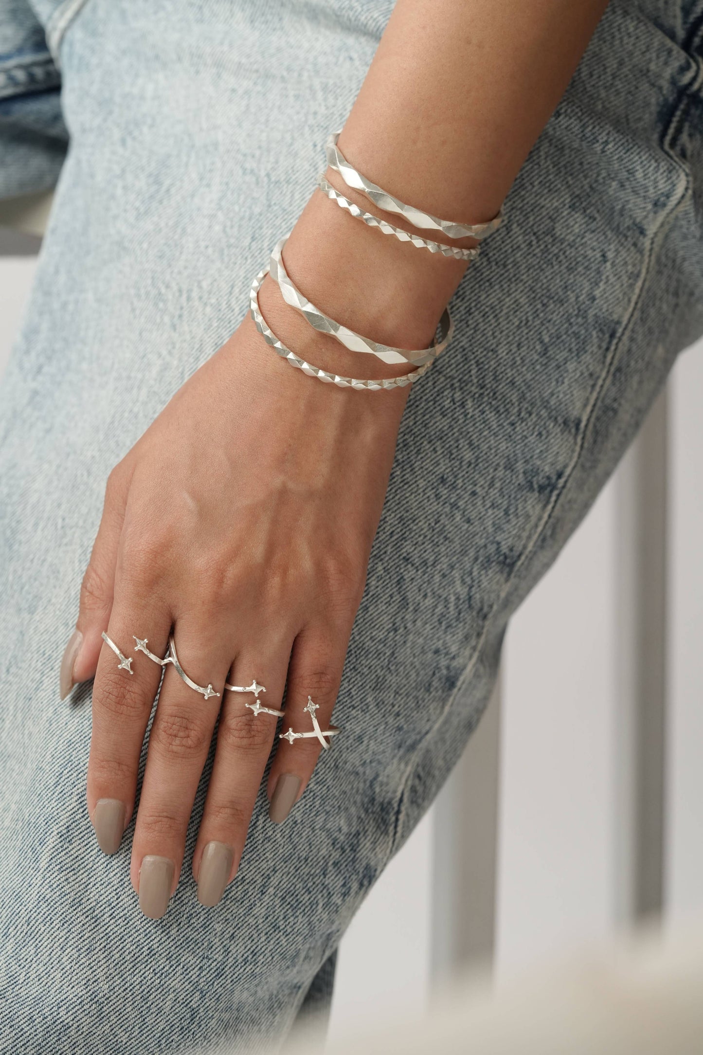 Sakura Bracelet Silver