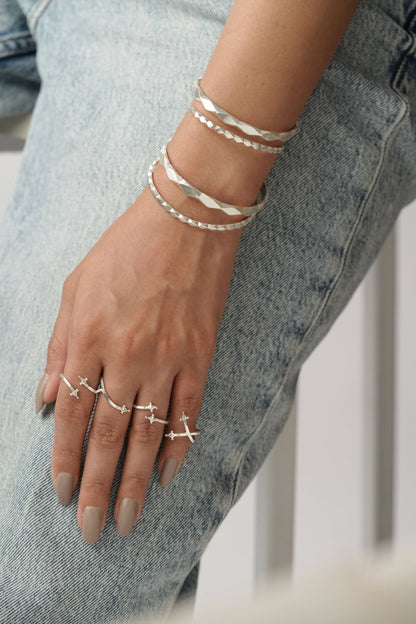 Sakura Bracelet Silver