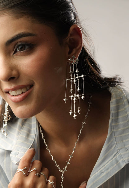 Grace Earrings Silver