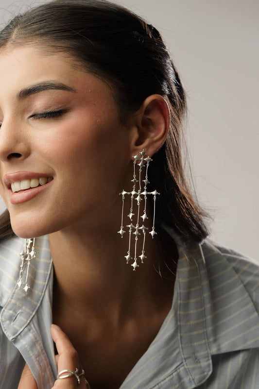 Grace Earrings Silver