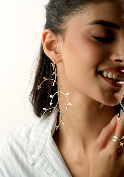 Meadow Earrings Silver