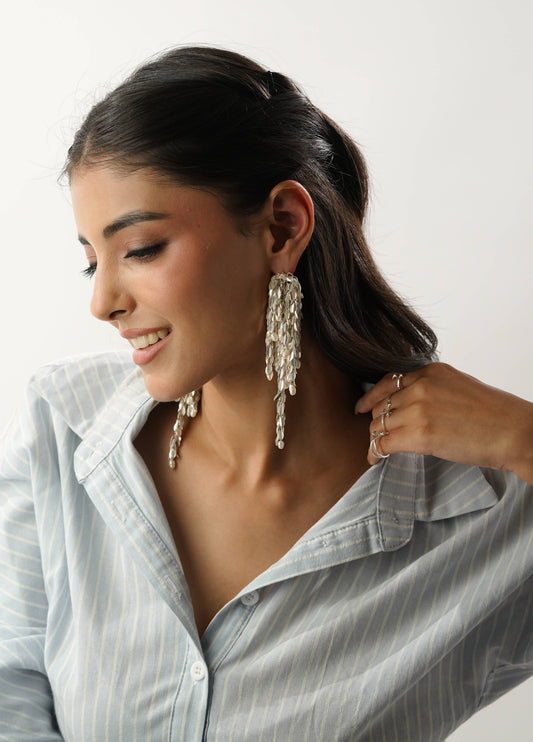 Willow Earrings Silver
