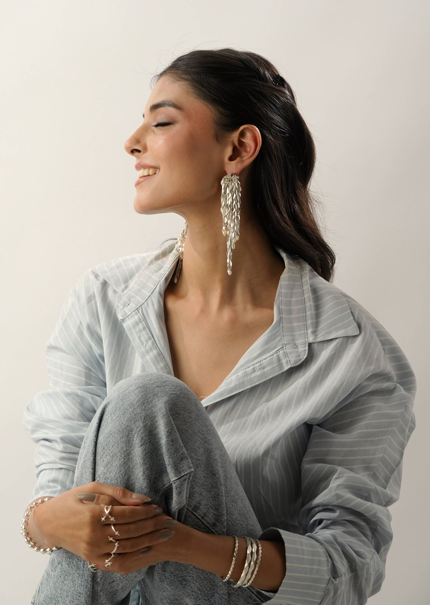 Willow Earrings Silver