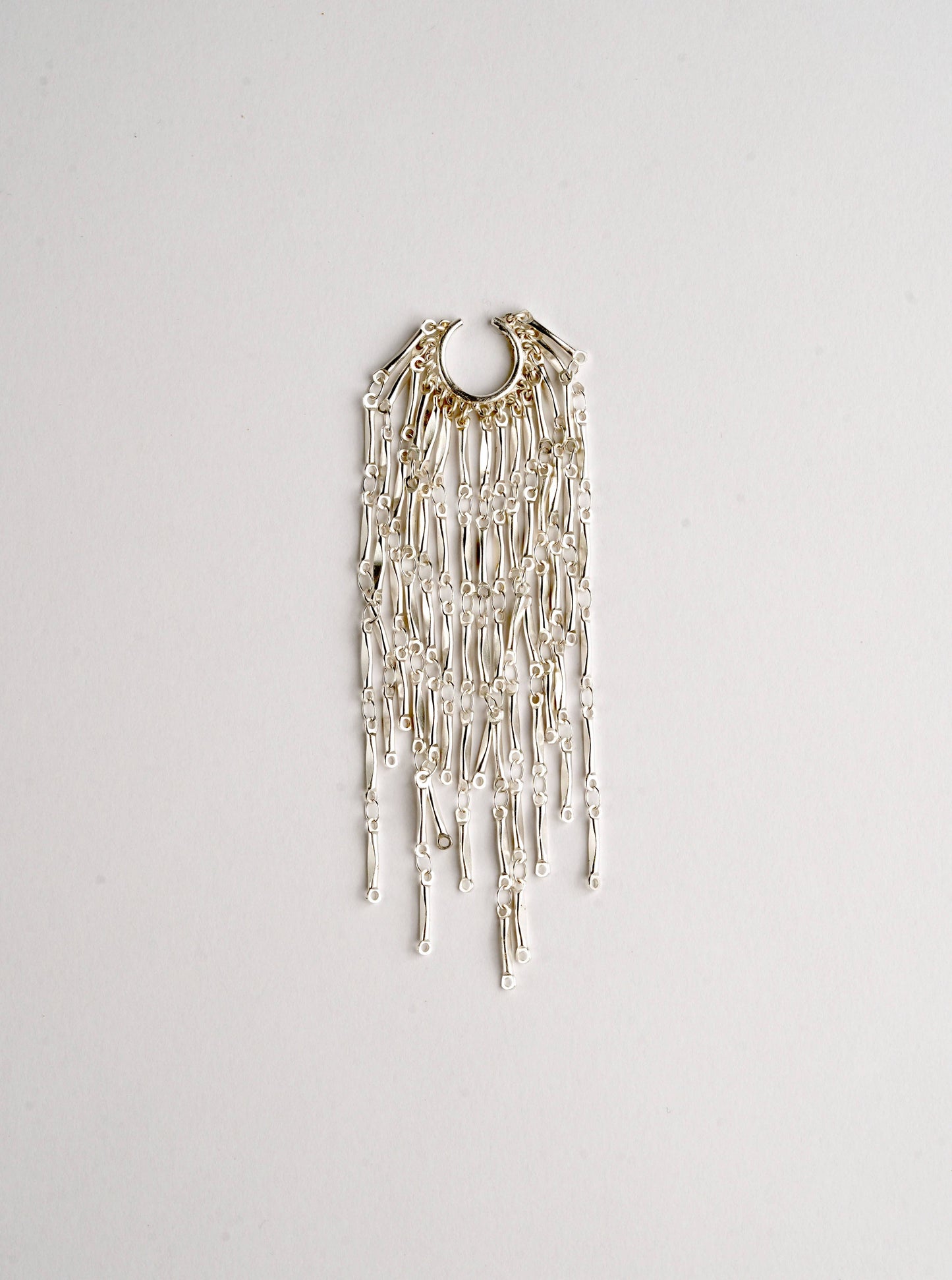 Waterfall Earcuff Silver