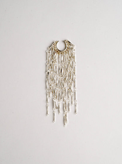 Waterfall Earcuff Silver
