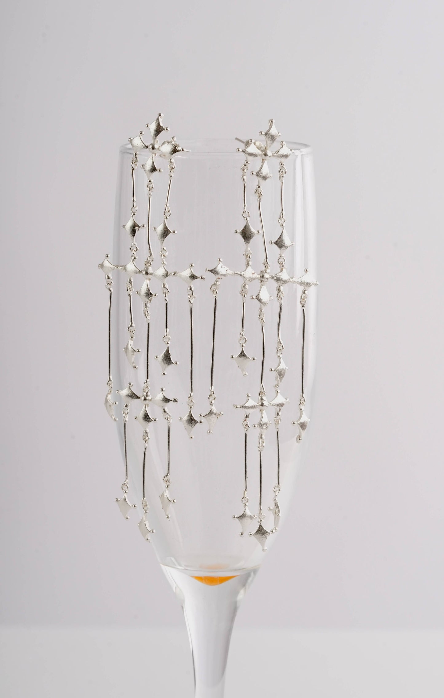 Grace Earrings Silver