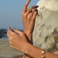 Moneta Shell Ring