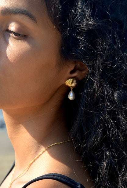 Coral Earrings