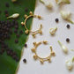 Black Pepper Hoops