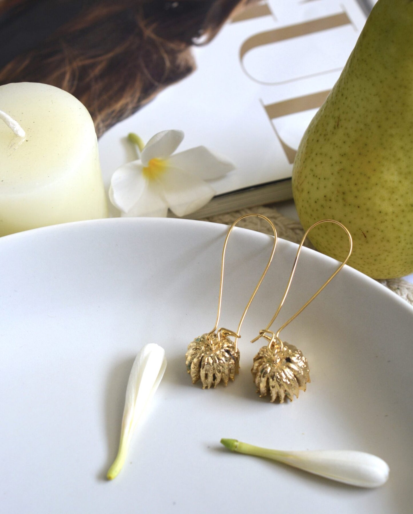 Wattle Earrings